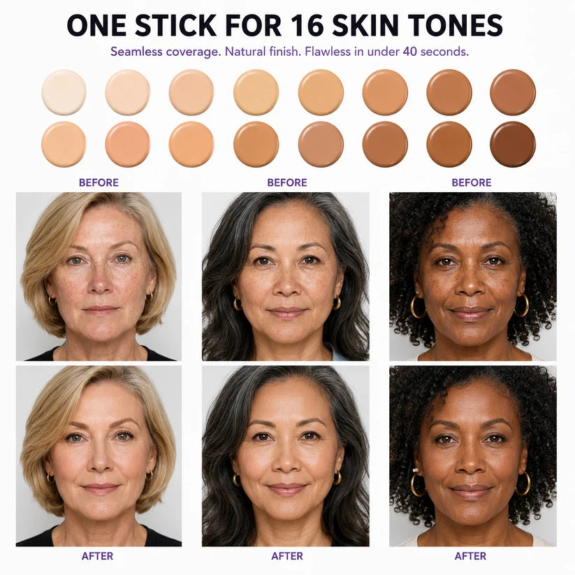 Foundation Before and After Comparison