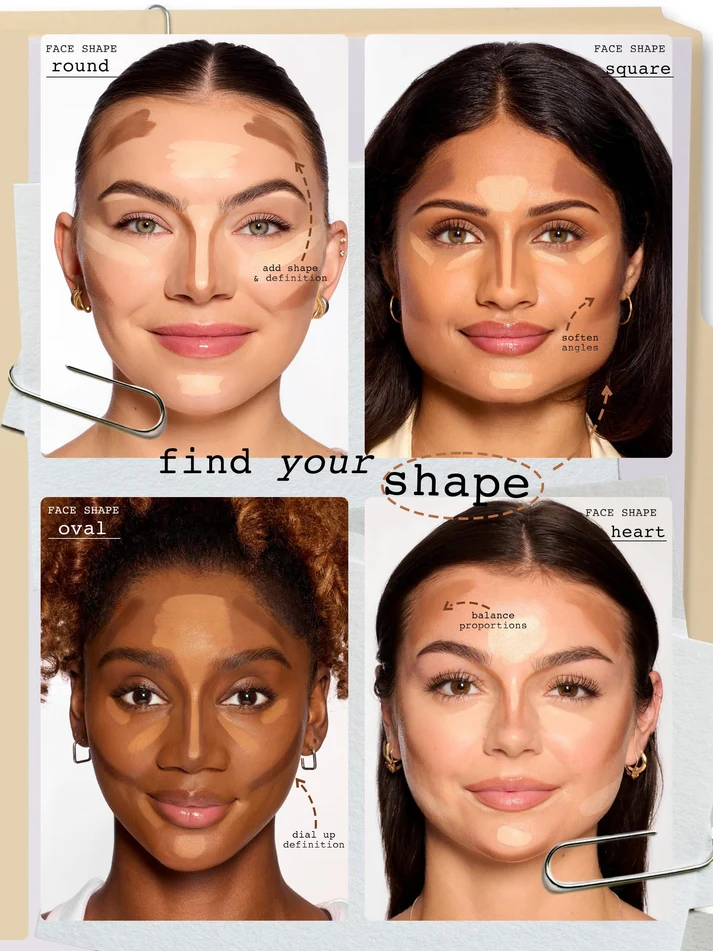 How to apply cream contour