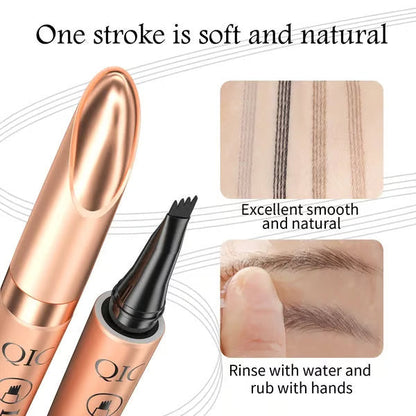 Buy 1 Get 1 Free – 3D Microblading Eyebrow Pencil with 4-Fork Tip