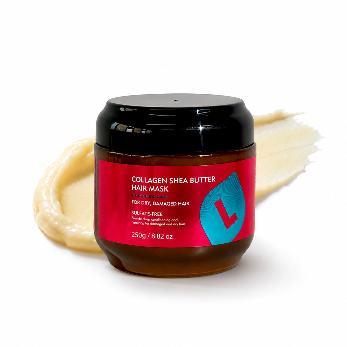 Collagen Shea Butter Hair Mask – Deep Repair & Hydration Treatment