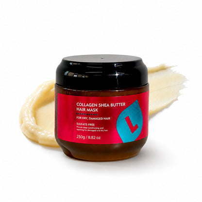 Collagen Shea Butter Hair Mask – Deep Repair & Hydration Treatment