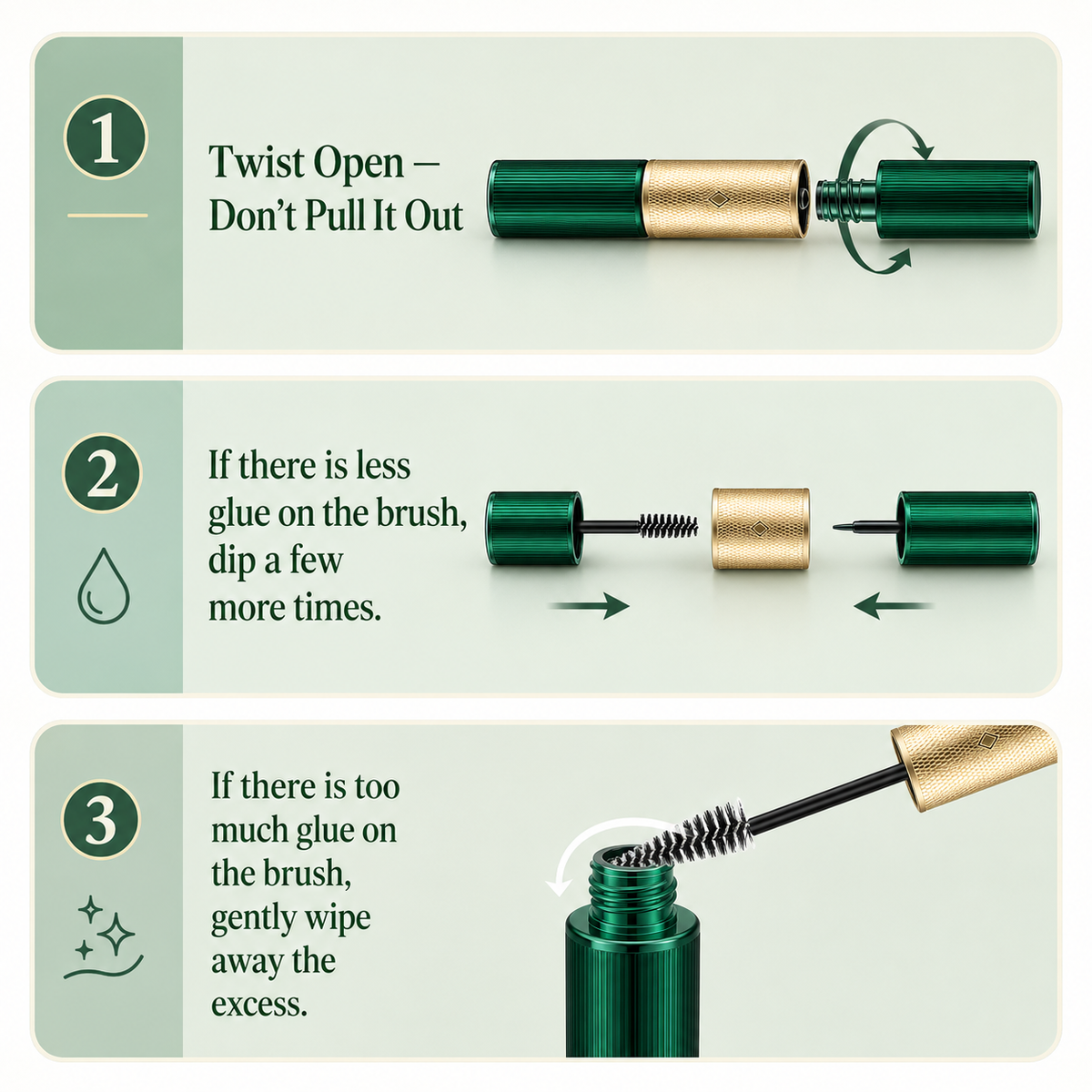 Waterproof Lash Bond & Seal 10ml with Mascara Brush