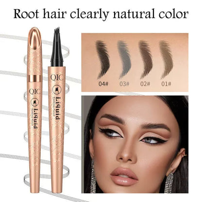 Buy 1 Get 1 Free – 3D Microblading Eyebrow Pencil with 4-Fork Tip