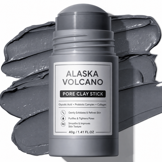 Alaska Volcano Pore Clay Stick
