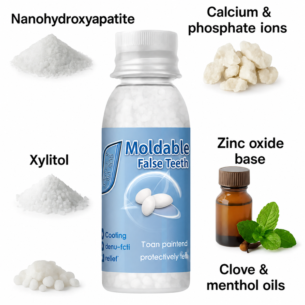 🦷 Dental Filling Gel – Pain-Free, Drill-Free Cavity Solution💖💖