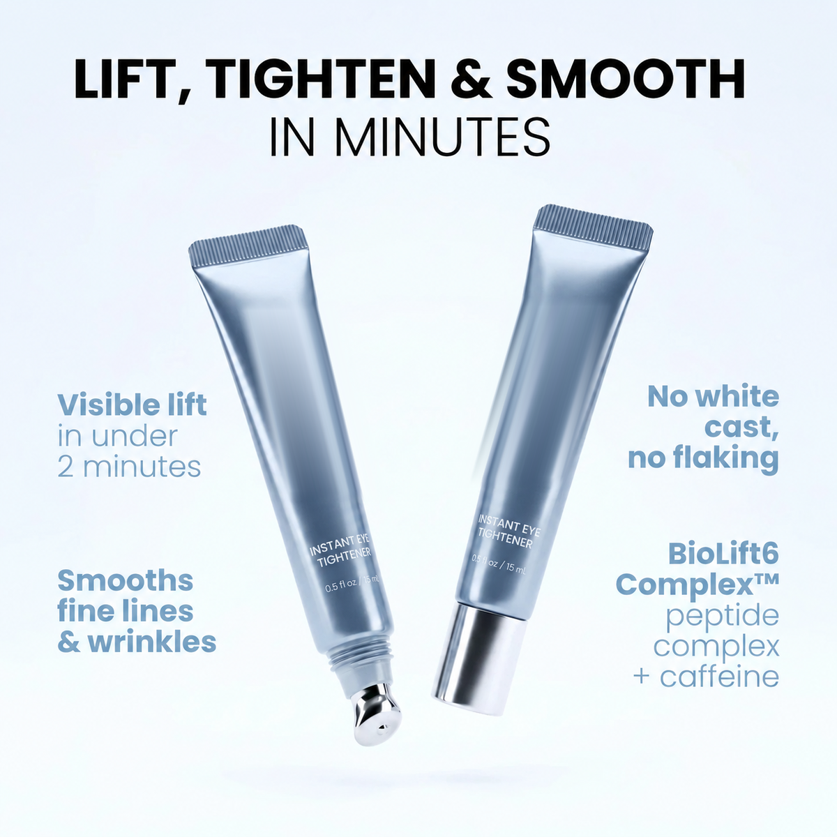 Instant Eye Tightener – Visibly Reduce Under-Eye Bags & Wrinkles in Minutes