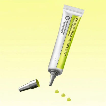 Retinol Shot – Deep Wrinkle Smoothing, Firming Care for Sagging Jowls & Puffy Eyes