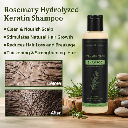 Rosemary Keratin Volumizing Shampoo-🔥Buy 1 Get 1 Free!