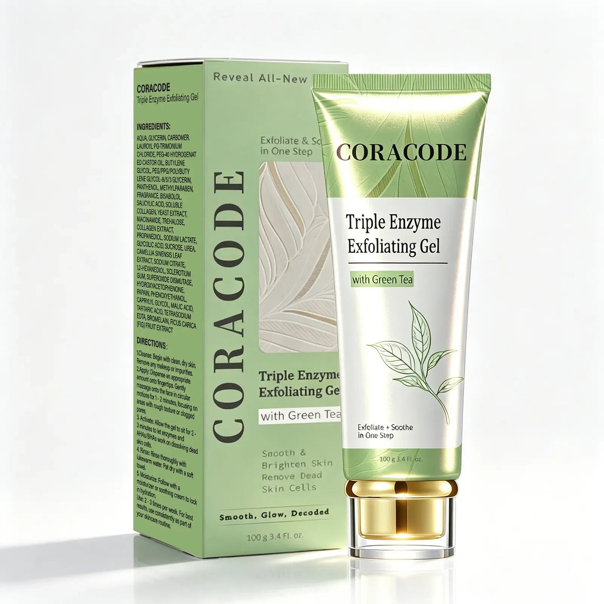 Triple Enzyme Green Tea Exfoliating Aqua Peel Gel